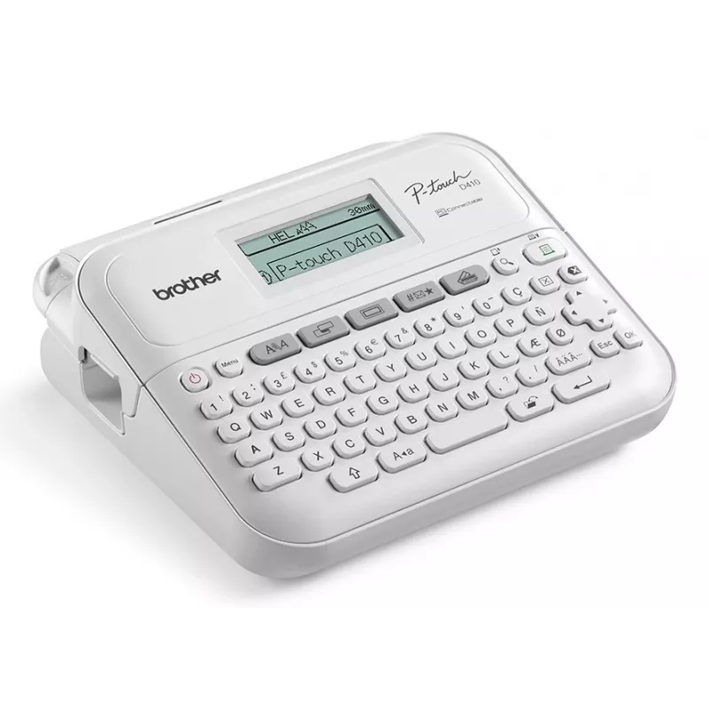 Brother PT-D410VP label printer ZINK (Zero-Ink) 180 x 180 DPI Wired TZe QWERTY