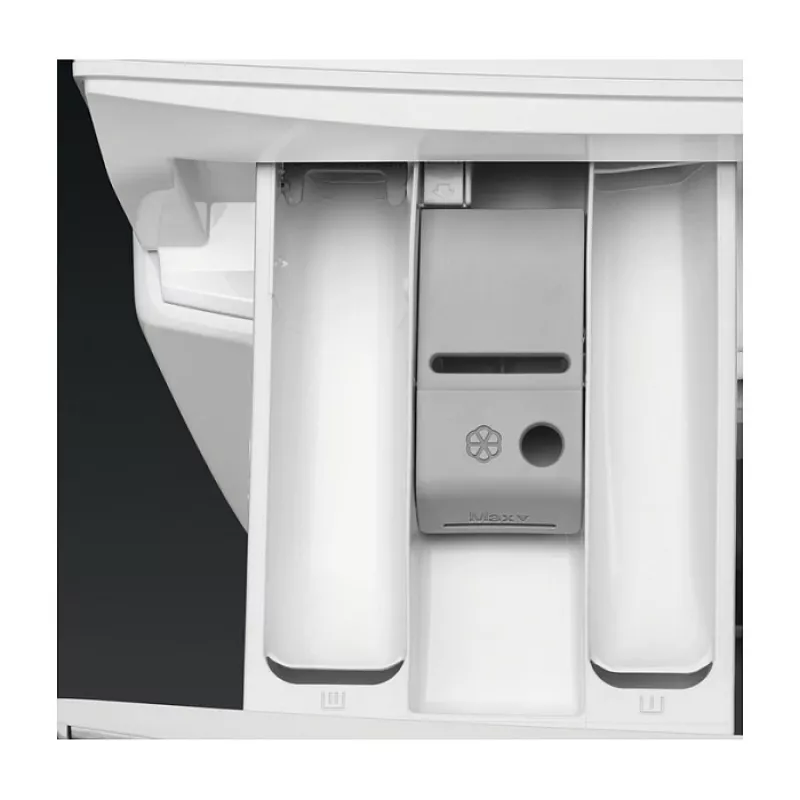 Washer dryer AEG L9WEF80690 front-load freestanding 6 kg wash & dry, 1551 RPM, heat pump, white
