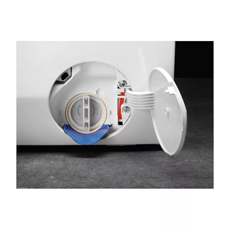 Washer dryer AEG L9WEF80690 front-load freestanding 6 kg wash & dry, 1551 RPM, heat pump, white
