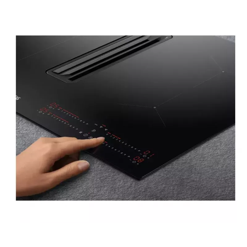 Induction hob AEG CCE84543CB, 4 cooking zones, touch control