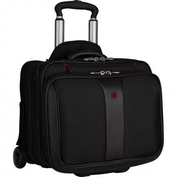 Wenger Patriot 2-Piece Business Trolley Set - Black