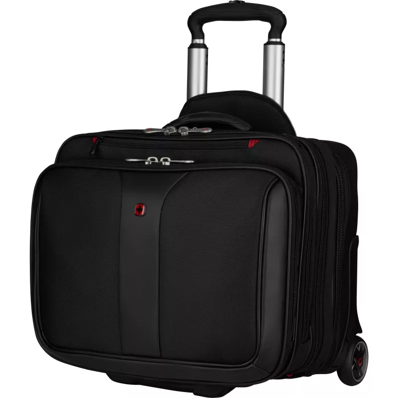 Wenger Patriot 2-Piece Business Trolley Set - Black