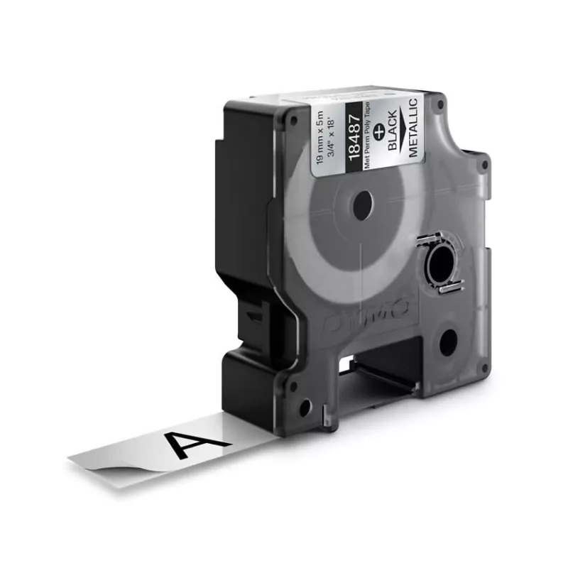 DYMO 19mm RHINO Permanent Polyester - Black to Grey - Polyester - D1 - Belgium - Box (S0718200)