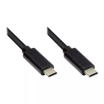 Good Connections GC-M0115 - 2 m - USB C - USB C - USB 3.2 Gen 1 (3.1 Gen 1) - 5000 Mbit/s - Black
