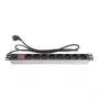 Power Strip 48,30cm (19), 1HE, grounded plug to 8x Grounded Plug-Socket, ÜSS, Switch, aluminium profile, Good Connections® (GC-N0087)