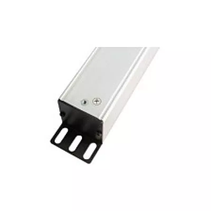 Power Strip 48,30cm (19), 1HE, grounded plug to 8x Grounded Plug-Socket, ÜSS, Switch, aluminium profile, Good Connections® (GC-N0087)