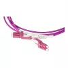 Patch Cable LWL Duplex OM4 (Multimode, 50/125) LC/LC, UNIBOOT, LSZH, reversible polarity, Entriegelungslasche, 10m, Good Connections® (LW-U810LC4)