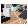 Good Connections GC USB-Fast Charger 140W GaN-Technologie, 2x USB-C, PD 3.1, QC 5.0, PPS White -• USB-Fast Charger 140W• for Smartphones
