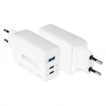 Alcasa PCA-W007W Charger for Mobile Devices Universal White AC Fast Charging Indoor (PCA-W007W)