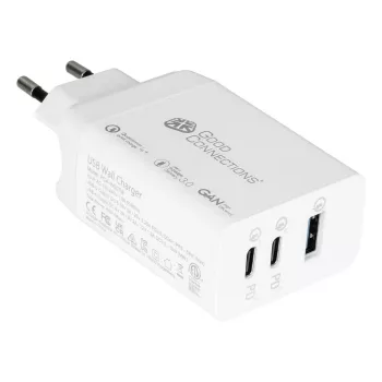 Alcasa PCA-W007W Charger for Mobile Devices Universal White AC Fast Charging Indoor (PCA-W007W)