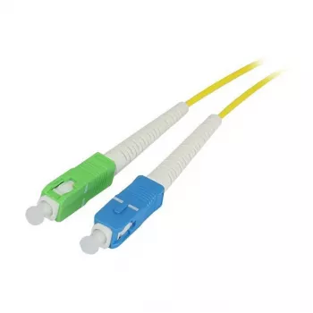 Synergy 21 LWL-1-Faser-Patchk. 1.0mtr.SC-SC(APC) - 9/125u - OS2 - G657A2 - AD=2mm - flexible Knickschutztülle (S215731)
