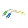 Synergy 21 LWL-1-Faser-Patchk. 1.0mtr.SC-SC(APC) - 9/125u - OS2 - G657A2 - AD=2mm - flexible Knickschutztülle (S215731)