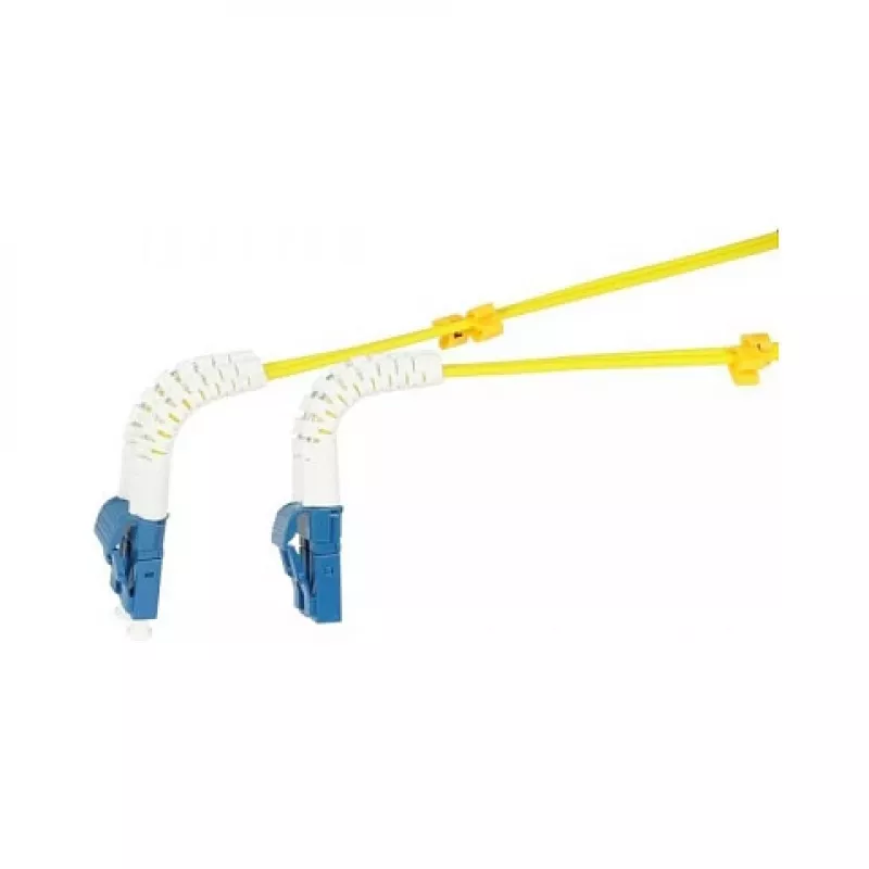 Synergy 21 LWL-2-Faser-Patchk. 15mtr.LC-LC 9/125um OS2 AD 2mm flexible Knickschutztülle - Single- bzw. Monomode-Faser - 15 m