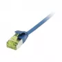 Synergy 21 Patch Cable RJ45 CAT6A 500Mhz 3m Blue U/FTP slimline Round d 3.8mm - Network - CAT 7 cable/RJ45 plug