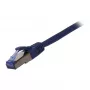 Patch cable RJ45 - CAT6A 500Mhz - 0.5m - blue - S-STP(S/FTP) - AWG26 - LSZH - Synergy 21