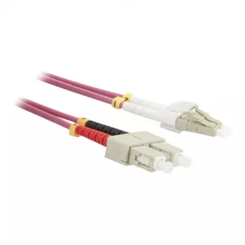 Synergy 21 S216294 - 2 m - OM4 - LC - SC - Male/Male - Violet