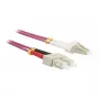 Synergy 21 S216294 - 2 m - OM4 - LC - SC - Male/Male - Violet