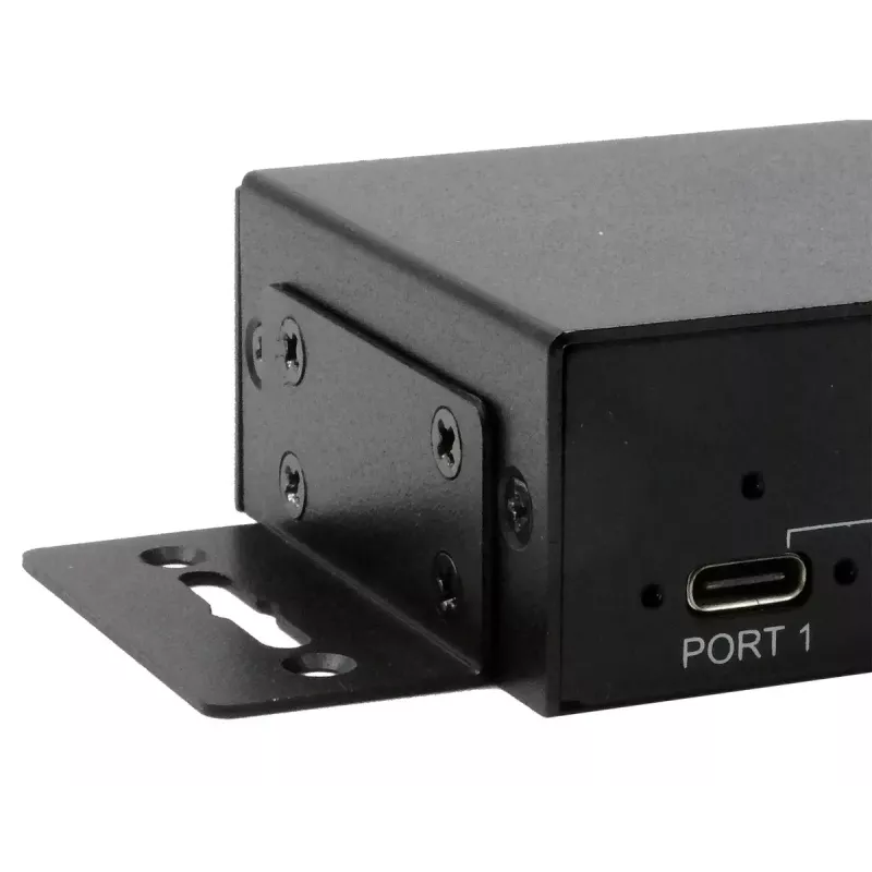 EXSYS EX-11295HMS USB 3.2 Gen 2 Hub Type-B 10000 Mbit/s Black