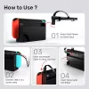 Docking station UNITEK G1002D for Nintendo Switch Wired Black