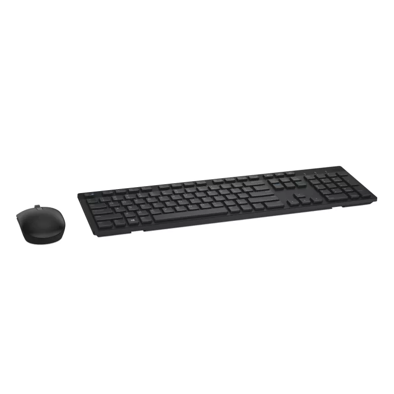 Dell KM636 - Keyboard-and-Mouse-Set - Wireless - 2.4 GHz - QWERTZ - German - Black