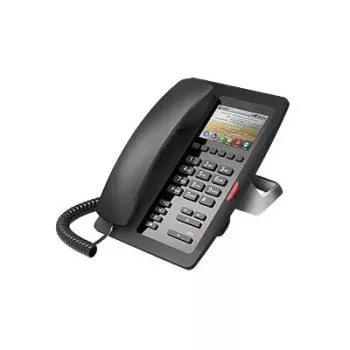 IP Phone Fanvil H5 Black — LCD 3.5 inch (480×320), Fast Ethernet, VxWorks, Wired Handset