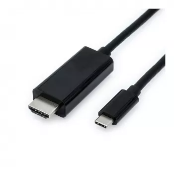 11.99.5841, 2 m, HDMI Type A Standard , USB Type-C, Male, Male, Straight