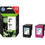 HP 301 - 2-pack - Black, Colour (Cyan, Magenta, Yellow)
