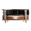 Air CPU Cooler Akasa AK-CC1109BP01 with 77 mm Fan, Dual Ball Bearing, Socket AM4, Black/Copper
