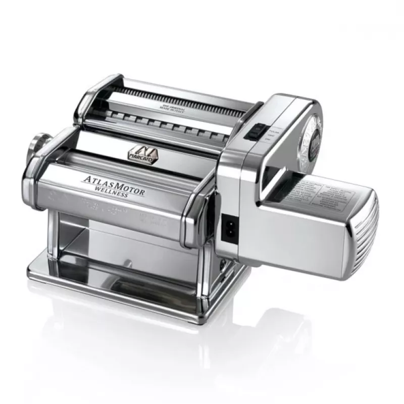 Atlas Pasta Maker with Motor, Silver