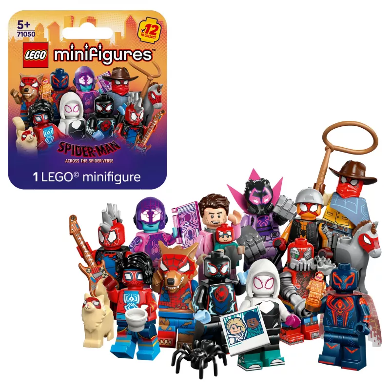 71050 Minifigures Spider Man: Across the Spider-Verse, Construction Toy assorted item, one figure
