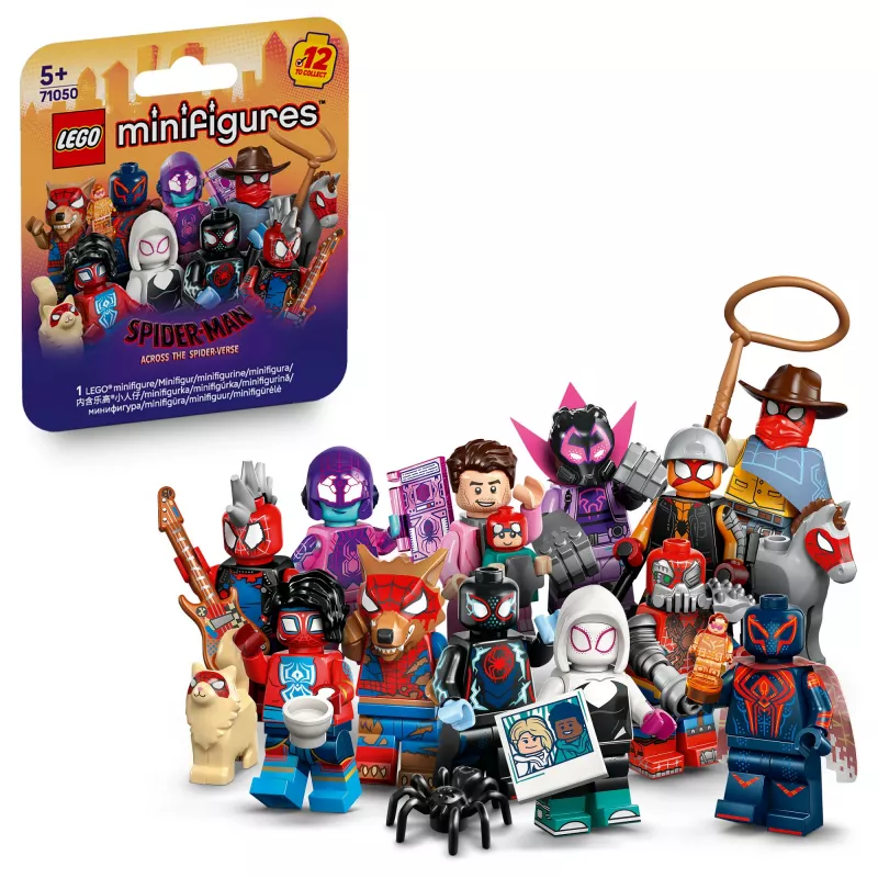 71050 Minifigures Spider Man: Across the Spider-Verse, Construction Toy assorted item, one figure
