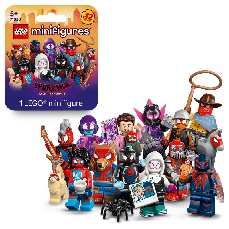 71050 Minifigures Spider Man: Across the Spider-Verse, Construction Toy assorted item, one figure