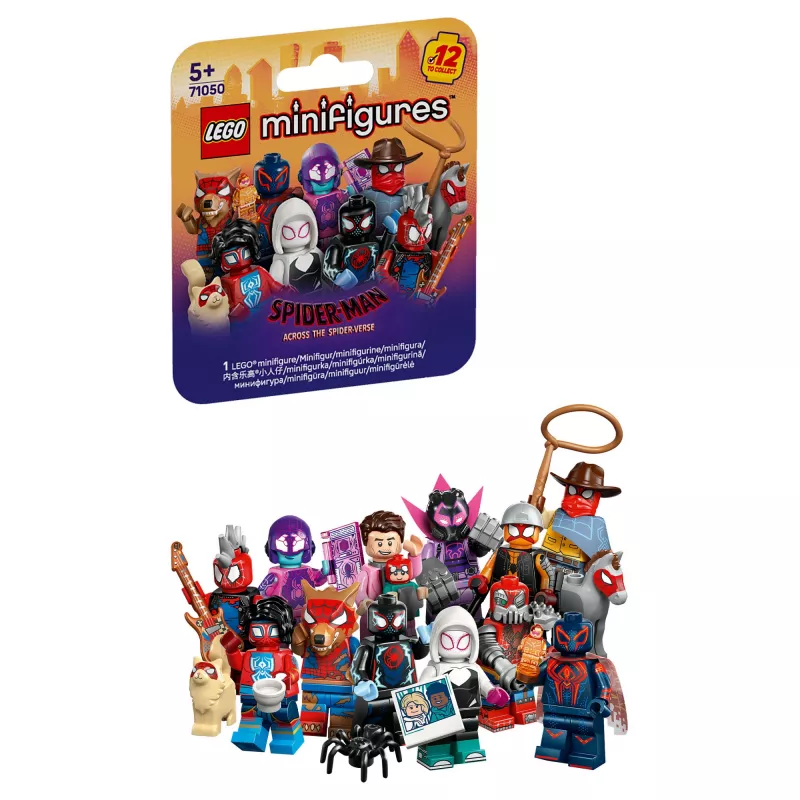 71050 Minifigures Spider Man: Across the Spider-Verse, Construction Toy assorted item, one figure