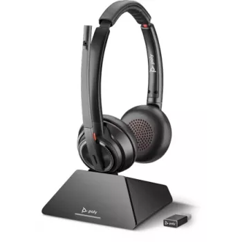 HP Poly Poly Savi 8220 UC - Standard - Headset-System - On-Ear - DECT 6.0 - Wireless (209215-02)