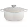 Le Creuset Signature Roaster round 24cm meringue (21177247164430)