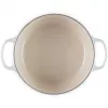 Le Creuset Signature Roaster round 24cm meringue (21177247164430)