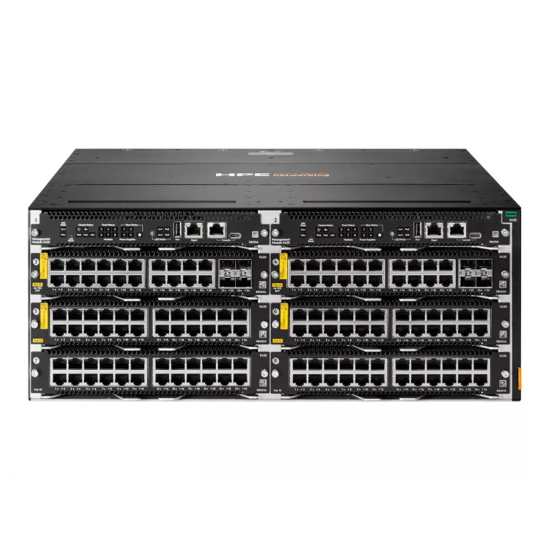 HPE Aruba Networking CX 5420 20p 10M/100M/1G Class4 PoE 4p SFP+ 1G/10G LRM Module - Switch - L3 - managed - 20 x 10/100/1000 (PoE Class 4) + 4 x 1 Gigabit / 10 Gigabit SFP+ - Lufts