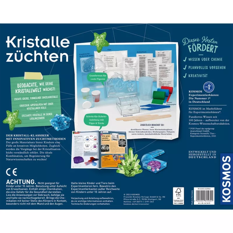 Grow Crystals, Experiment Kit
