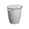 Waste Container Round Plastic Grey Durable 776010