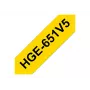Label-making tape Brother HGE-651V5