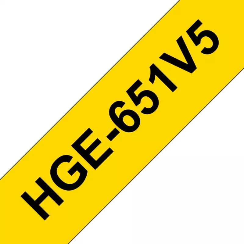 Label-making tape Brother HGE-651V5