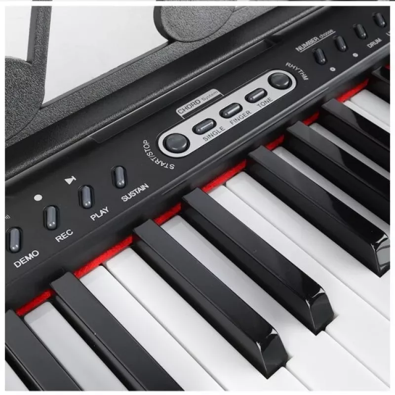 MQ 6151L - keyboard with microphone for learning to play, designed for children