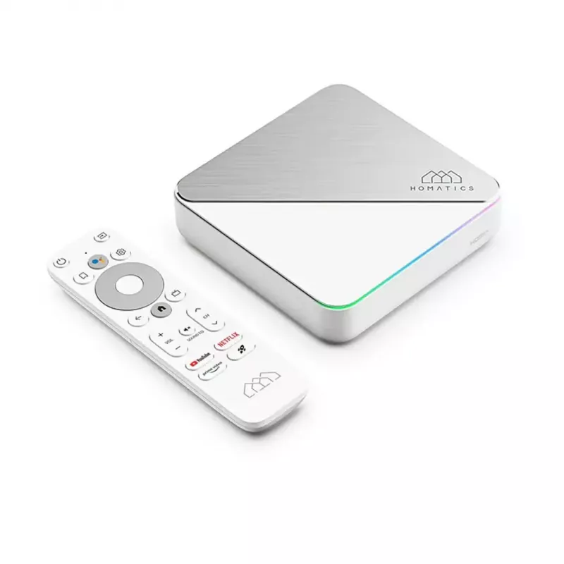 Streaming media player Homatics Box R PLUS 4K Android TV — 4K streaming, Android TV platform