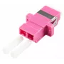 EFB-Elektronik Coupling LC Duplex OM4 one-piece, heather violet, ceramic sleeve, SC Simplex Manufacturer: EFB Elektronik (53334.1)