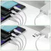 4smarts 541024 USB Cable 1,2 m USB A/USB C USB C/Micro USB-A/Lightning White (541024)