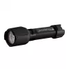 LED Lenser P5R Pro handheld rechargeable LED flashlight, black, model 503101