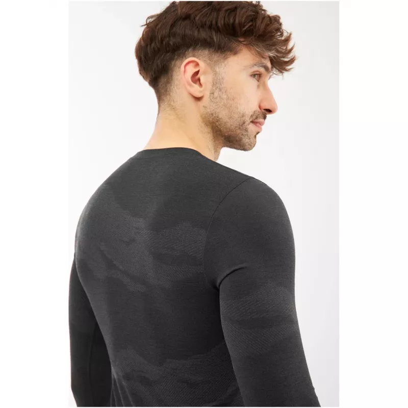 VIKING Gasher Man Longsleeve Merino men's underwear, size M, black