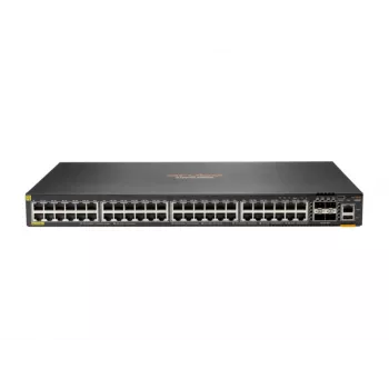 HPE Aruba 6300F - Switch - L3 - managed - 48 x 10/100/1000 (PoE+) + 4 x 50 Gigabit Ethernet SFP56 - rack-mountable - PoE+ - TAA-Compliant