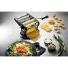 Manual pasta machine GEFU G-29401 with adjustable thickness settings, stainless-steel rollers
