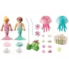 Figures set Princess Magic 71504 Mermaid Kids with Jellyfish